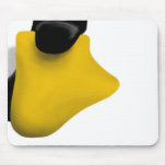 LINUX TUX PENGUIN FOOT LEG mousepads