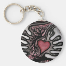 Linville Heart Key Chain