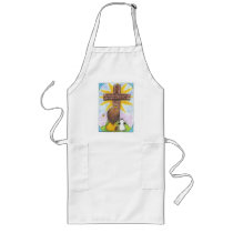 Lion and Lamb At the Cross Apron