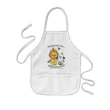 Lion and Lamb Babies Apron
