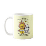 Lion and Lamb Babies Coffee Mug