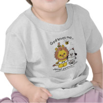 Lion and Lamb Babies Tshirt