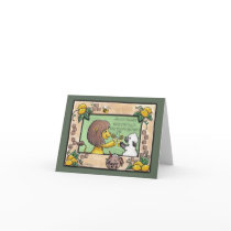 Lion and Lamb Make Lemonade- Peace Greeting Card