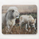 Lion as king mouse pad