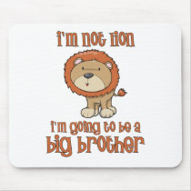 lion big brother mouse pads