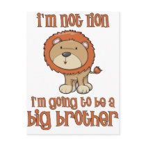 lion big brother post card