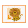 Lion comic postcards