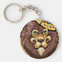 Lion Crown Key Chain