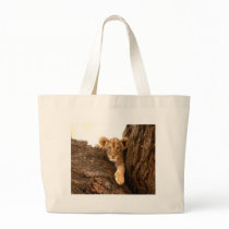 Lion Cub Tote Bag
