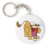 Lion cub cartoon keychain