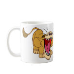 Lion cub cartoon mug