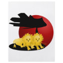 Lion Cub Pair on African Savanna flyers