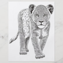 Lion Cub Personalized Flyer