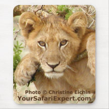 Lion Cub Vertical Mousepad