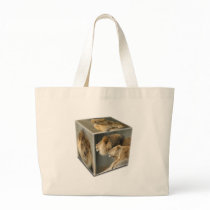 LION CUBE -  A Male, A FEMALE,  & A COUPLE Canvas Bags