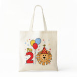 Lion Face 2nd Birthday bags