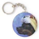 Lion Face Dog keychains
