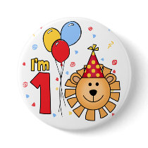 Lion Face First Birthday