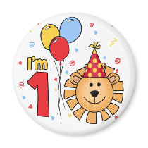 Lion Face First Birthday
