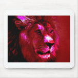 Lion Face Mouse Pad