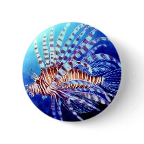 Lion Fish Of Borneo Button