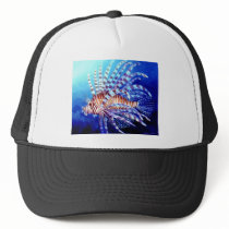 Lion Fish Of Borneo Trucker Hats