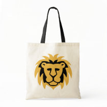Lion Gold Canvas Bags