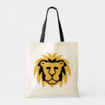 Lion Gold Canvas Bags