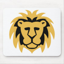 Lion Gold Mousepads