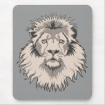 Lion Head Mousepad