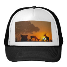 Lion Hunt Trucker Hat
