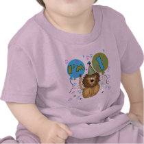 Lion I'm 1 First Birthday Tshirts and Gifts