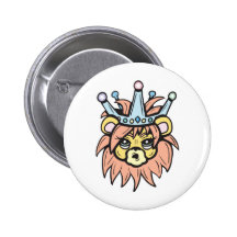 Lion King!  Customisable! Button