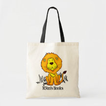 Lion library bag