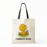 Lion library book bag