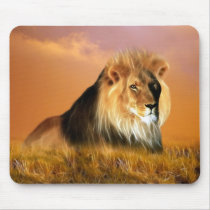 Lion Mouse Pads
