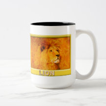 Lion Mug