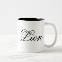 Lion                                           ... coffee mugs
