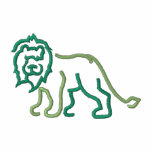 Lion Outline Hoodie