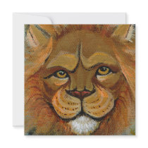 Lion painting original art judge legal law lawyers