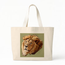 Lion Picture Canvas Bags