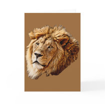Lion Picture Greeting Cards