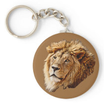 Lion Picture Keychains