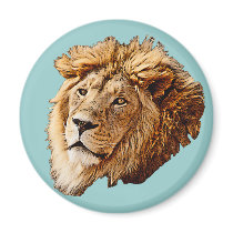 Lion Picture Fridge Magnets