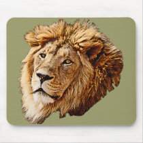 Lion Picture Mouse Mat