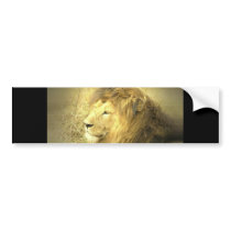 Lion Pride Bumper Sticker