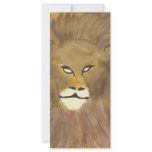 Lion Rack Card Template