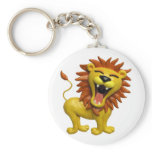 Lion Roaring keychains