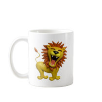 Lion Roaring Coffee Mugs