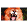 Lion Roaring Personalized Photo Card